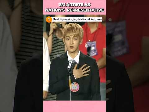 SM Artists as Nation's representative #exo #nctdream #redvelvet #smtown