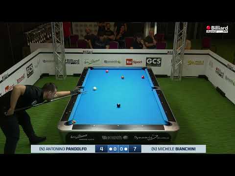 Pandolfo Antonino VS Bianchini Michele - Campionati Italiani 2021/2022 Pool - Quinto di Treviso