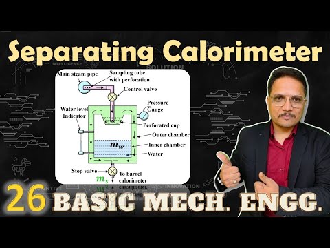 Separating calorimeter in Basic Mechanical Engineering SeparatingCalorimeter EngineeringFunda
