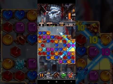 Jewel Vampire Castle 💎 🏰 Level 148 ⭐⭐⭐ 2021 - Match 3 Puzzle no Booster 👑 Android Gameplay ✅