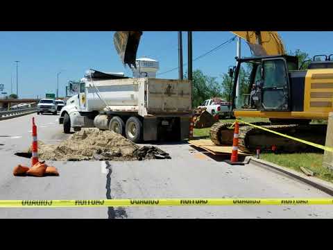Haltom Road Sink Hole Update