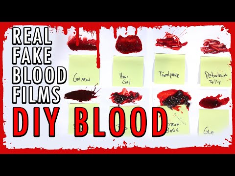 DIY Fake Blood Tutorial CHEAP & EASY! | Real Fake Blood Films