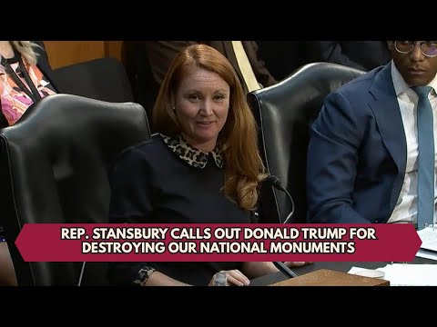 Rep. Stansbury Calls Out Donald Trump for Destroying our National Monuments
