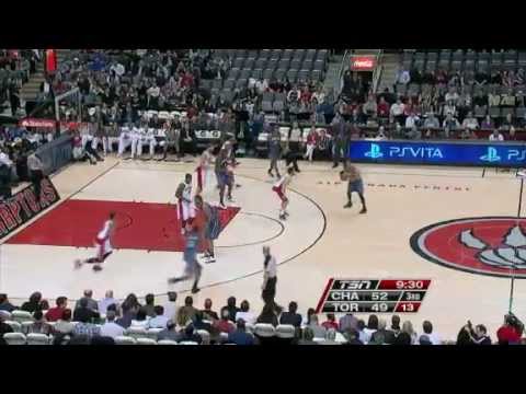 NBA Toronto Raptors vs Charlotte Bobcats | Friday, February 17, 2012 [L 91 - 98] Highlight
