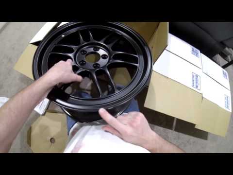 Always Inspect Car Parts When They Arrive! - Enkei RPF1 Black