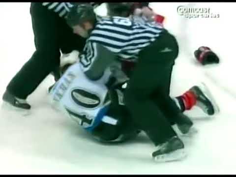 Chris Neil vs Nolan Yonkman Round 1