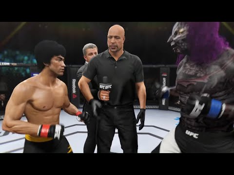 Bruce Lee vs. Crazy Goblin - EA Sports UFC 2 - Epic Fight