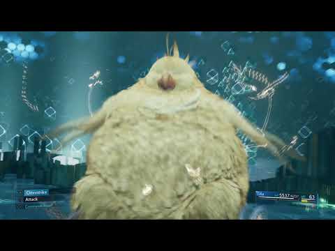 Kerplunk - Fat Chocobo summon sequence - Final Fantasy VII Remake