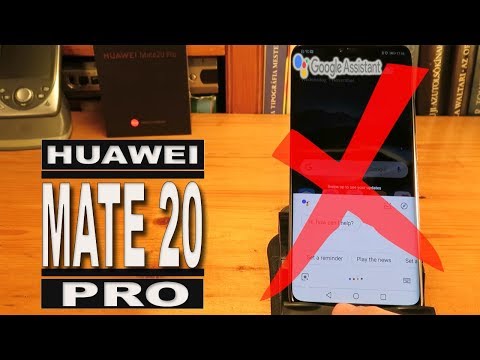 How to Remove Google Assistant from the Home button on a Huawei Mate 20 Pro