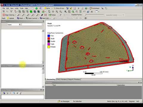 Tab & Slot Weldment modeled using Contact in ANSYS 17