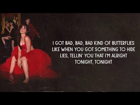 Camila Cabello - Bad Kind of Butterflies (Lyrics)
