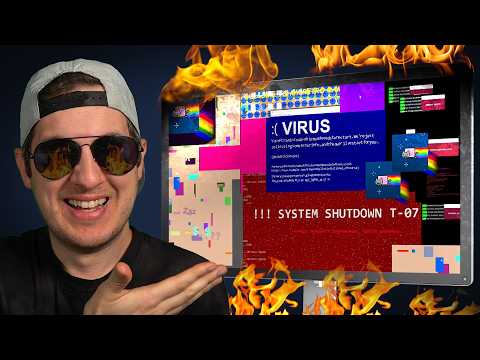 I Installed 200 AI Viruses then Called Tech Support Scammers