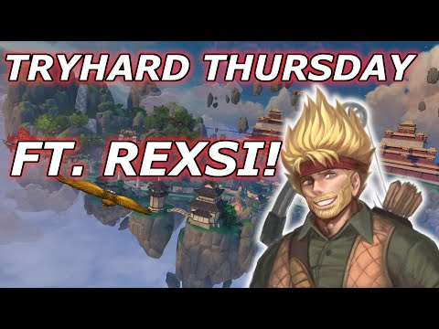 TRYHARD THURSDAY FT. REXSI ON THE MIC! - Season 8 Masters Ranked 1v1 Duel - SMITE