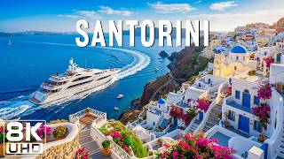 Santorini, Greece 8K ULTRA HD – Greek Island, Blue Domes & Sunset Paradise 🇬🇷