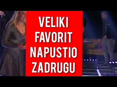 ODLUCENO! NAPUSTIO ZADRUGU - VELIKI FAVORIT IZBACEN