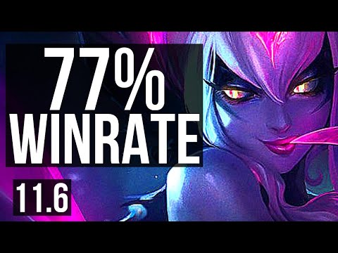 EVELYNN vs UDYR (JUNGLE) | Rank 3 Eve, 77% winrate, 8/3/12, Dominating | BR Challenger | v11.6