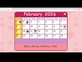 Starfall Daily Calendar February 1 2026 First Day Of February