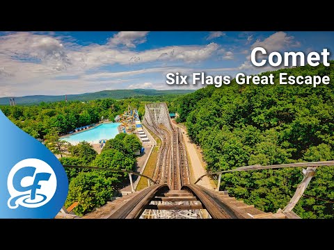 Front row point of view footage of Comet