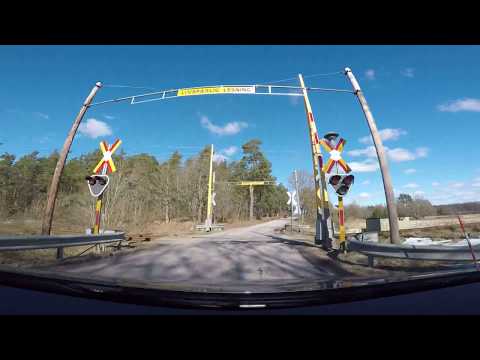 Hylses Blekingeturné - EDESTAD - Johannishus - HJORTSBERGA (tåg) 180320 - GoPro 5 (VW) (Ronneby)