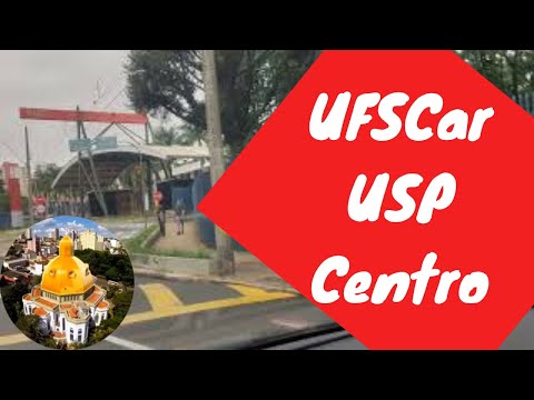 Uma viagem da UFSCar ao centro de São Carlos, vem comigo!