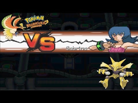 Pokemon Heart Gold - Rematch vs Leader Sabrina