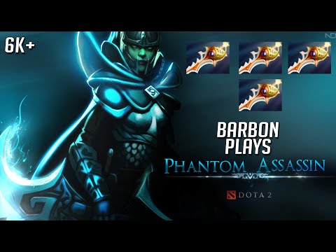 BARBON PLAY PHANTOM ASSASSIN 6k+ MMR PUBLIC GAME 4 DIVINE RAPIER