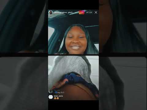 Glorilla & Gloss Up poppin shit on IG live