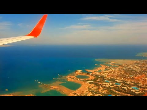 Landung auf/Landing at Hurghada Airport (HRG-HEGN) - Boeing 737-8GP XR 792 (Corendon Airlines)