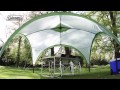 Pavilion Coleman Event Shelter XL 4.5x4.5m Verde