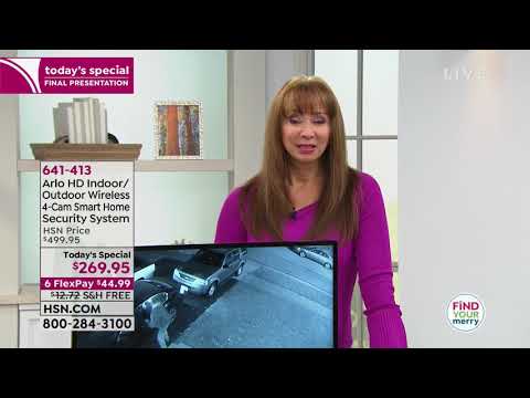 HSN | Electronic Gifts featuring Arlo 10.08.2018 - 10 PM