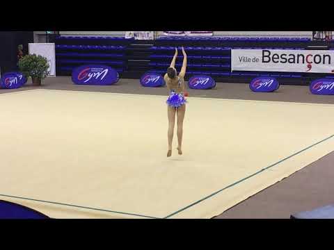 Emma Luneau - Nat C 14/15 ans - France Besançon 2018