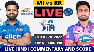 IPL 2022 | MI vs RR Live, IPL 9th Match | Mumbai Indians vs Rajasthan Royals