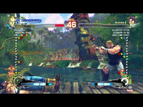 SSF4 AE: pikagoma (Abel) vs KojiKOG (Hawk) - Ranked Match (720p HD)