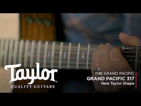 Taylor 317E GRAND PACIFIC ACOUSTIC-ELECTRIC GUITAR image 9