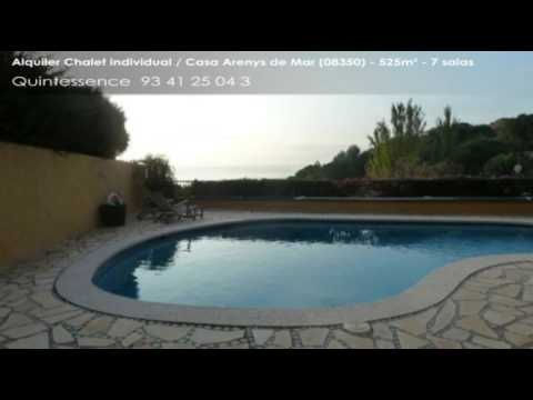 Alquiler - Chalet individual / Casa - Arenys de Mar (08350) - 7 habitaciones - 525m²