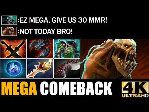 THE MOST STRONGEST RIGHT CLICK MONSTER Lifestealer VS Mega Creeps - Epic Comeback 7.29 Dota 2