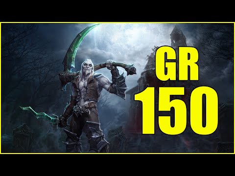 [s28] GR150 Trag'oul Necromancer Blood Nova Physical Build - Diablo 3 Rites of Sanctuary