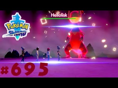 Pokemon Sword Shiny Dynamax Heliolisk Raid & Catch