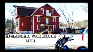 New Tires on my Indian Roadmaster and visit to the War Eagle Mill.