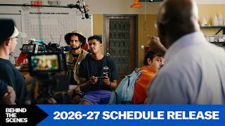 Behind The Scenes of the 2026-2027 Schedule Release