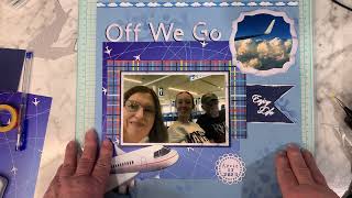 Creating a Scrapbook Page - Use What You Have