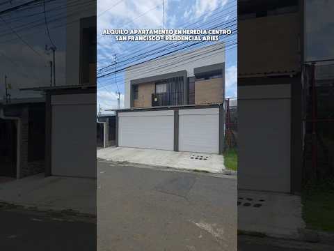 Alquilo apartamento en Heredia, San Francisco, cerca de Zona Franca Global y Ultra Park