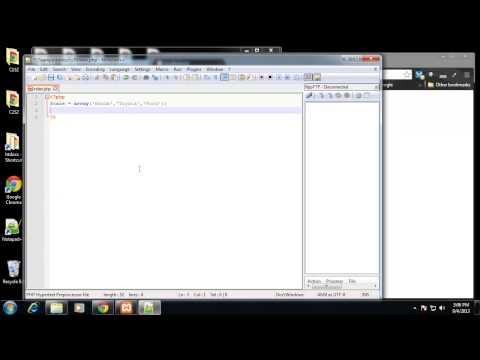 PHP Variables and Arrays