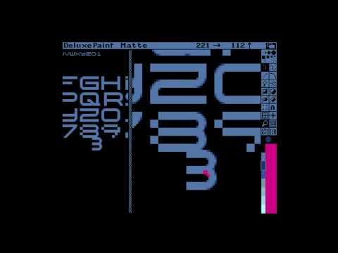 Amiga Hardware Programming 17 - draw a font, part 2