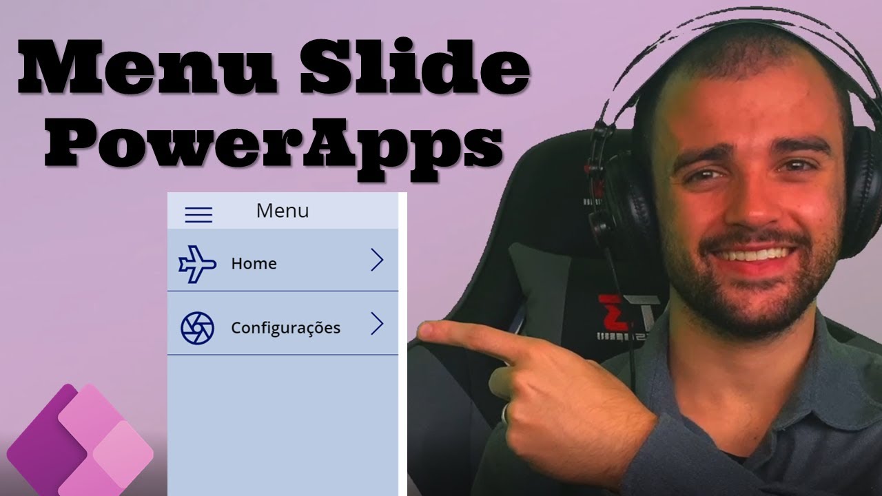 Como criar um Menu Slide no PowerApps  e Fazendo Loop com Temporizador (AVANÇADO)