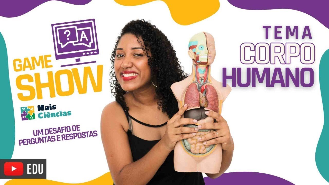 Game Show tema: Corpo Humano |Jogo de perguntas e respostas