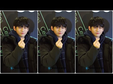 [BIG영상][4K] Wanna One(워너원) 옹성우, 옹스윗의 스윗한 하트