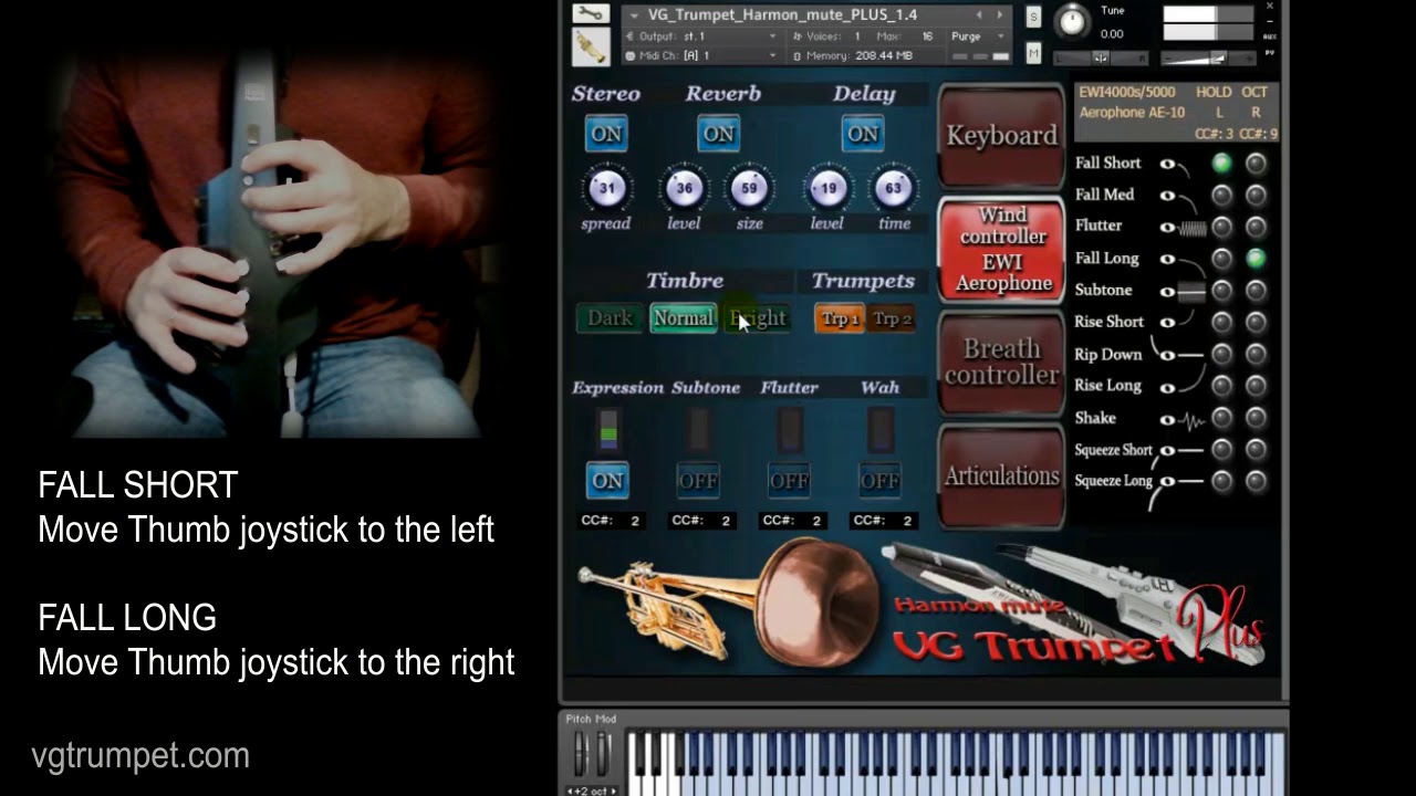 Roland Aerophone Ae 10 And Vgtrumpet Harmon Muted Plus Sample Library A Lot Of Articulations