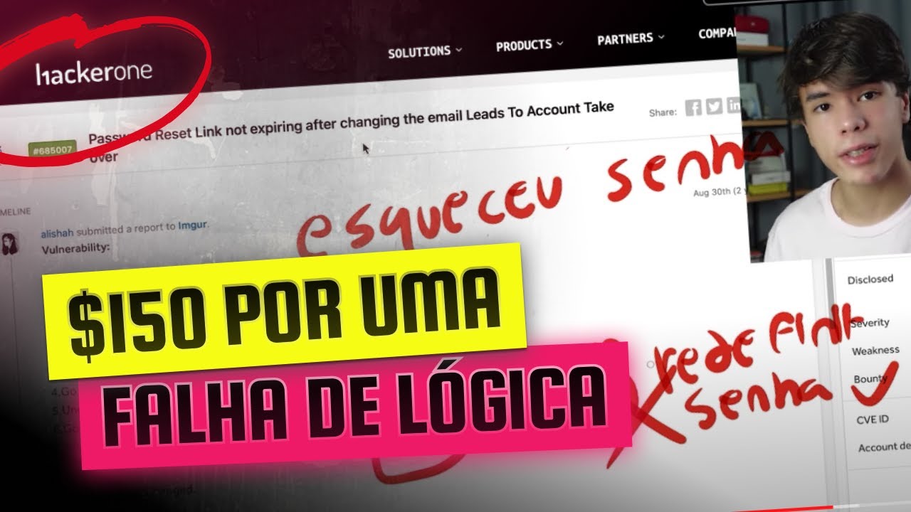 A falha mais SIMPLES do Bug Bounty! - Seus primeiros 150 dólares