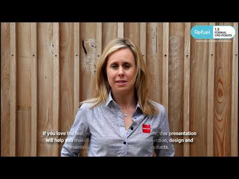 Porta  - Designing with Sustainable Timber CPD Presentation